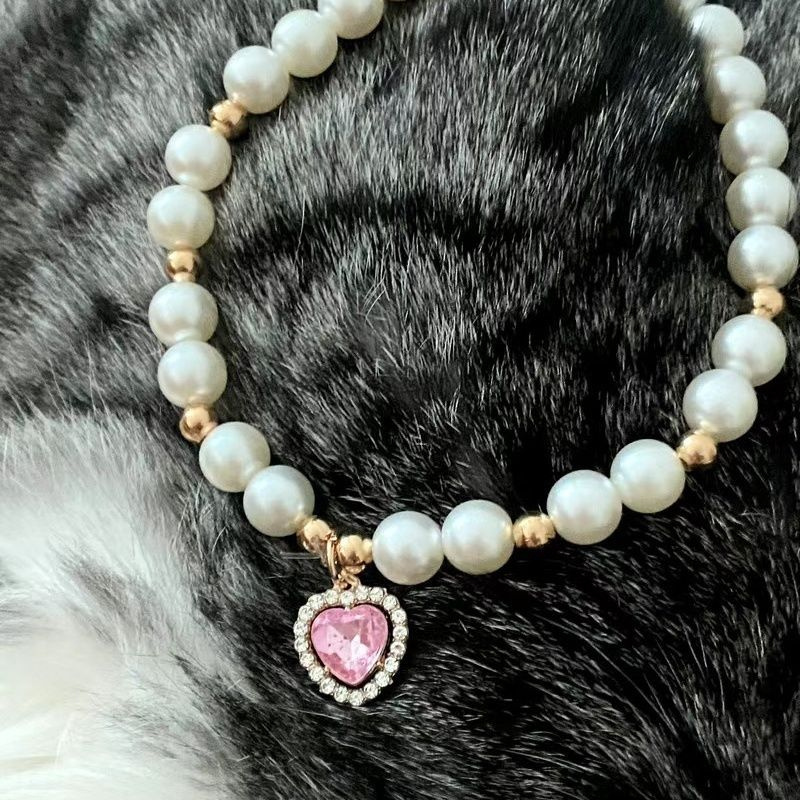 Popular Internet Celebrity Cat Pearl Necklace - Image 6