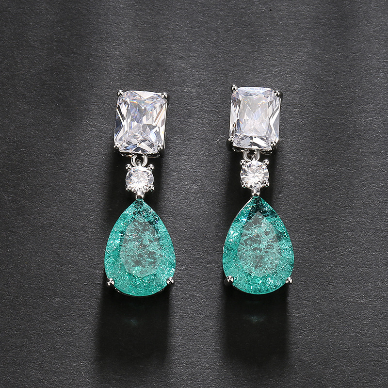 Fashion Personality Water Drop Earrings Women