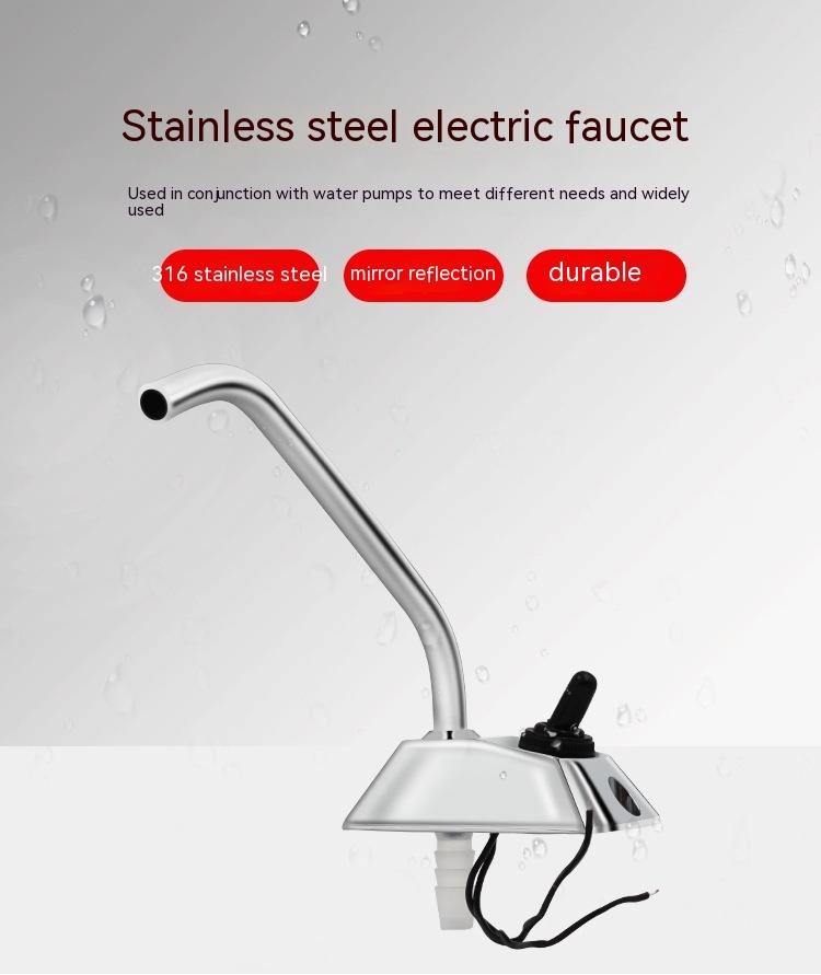 RV Faucet Rotating Faucet Electronic Control RV - Image 5