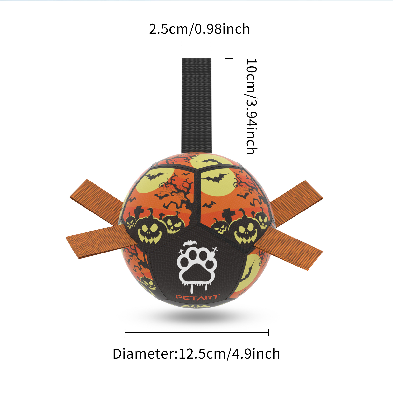 Interactive Dog Football Toy Soccer Ball Inflated Training Toy For Dogs Outdoor Border Collie Balls For Large Dogs Pet Supplies - Image 2