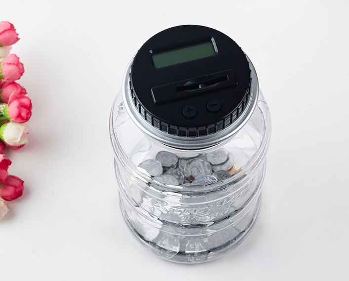 Electronic Digital Counting Coin Money Saving Box - Image 6