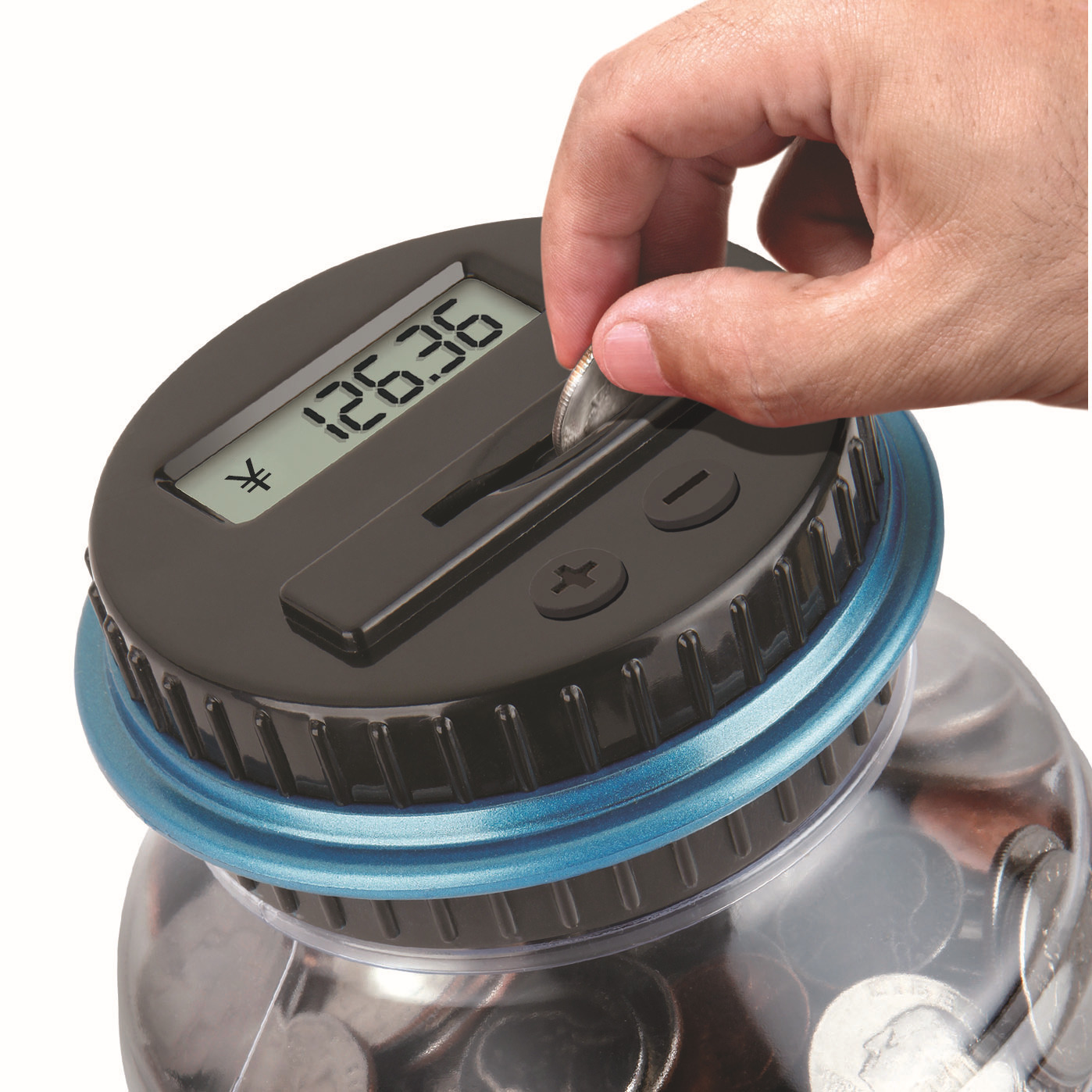 Electronic Digital Counting Coin Money Saving Box - Image 10