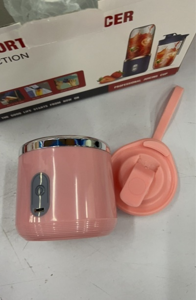 6blade Portable Blender Mini Juicer Cup Extractor Smoothie USB Charging Fruit Squeezer Blender Food Mixer Ice Crusher Portable Juicer Machine - Image 2