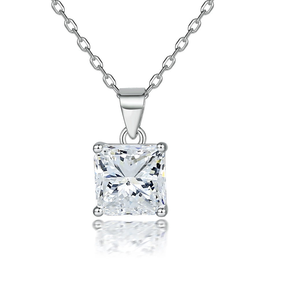 5 Silver Necklace Jewelry Suit Female European And American - Image 4